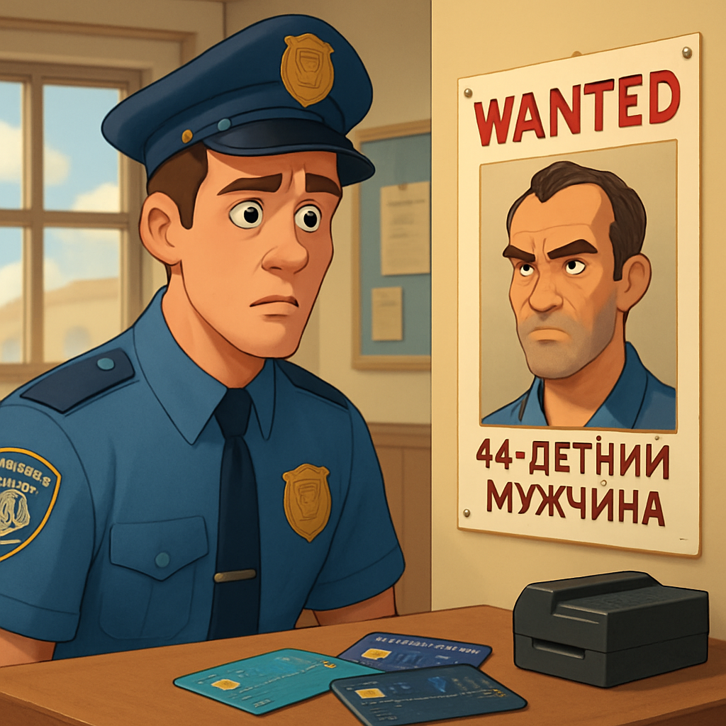 Полиция Ларнаки разыскивает 44-летнего мужчину в связи с делом об изготовлении поддельных кредитных карт.