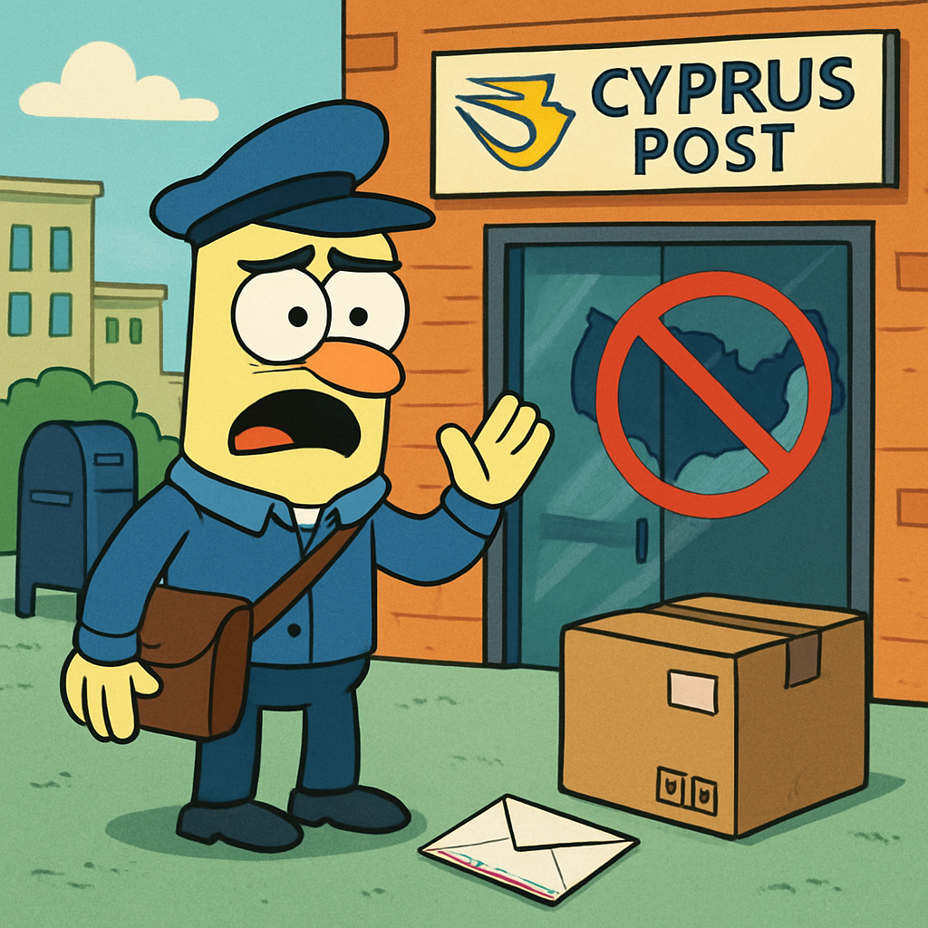 Почта Кипра приостановила доставку посылок в США.