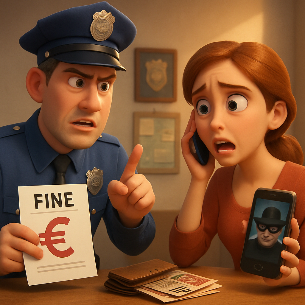 Полиция Кипра еще раз напоминает о мошенниках, требующих оплатить штрафы, после того как у 32-летней женщины выманили 14085 евро