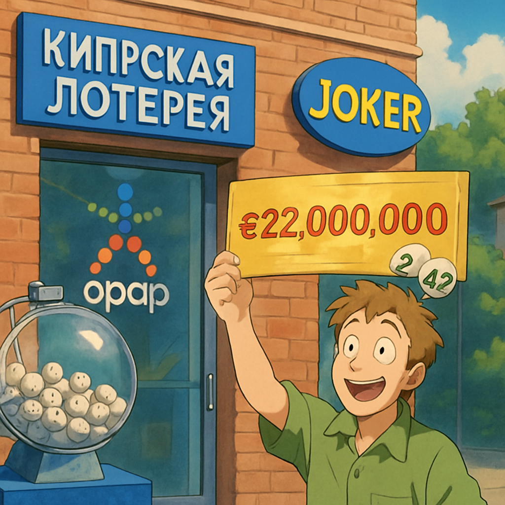 Кипрская лотерея OPAP Joker предложит рекордный джекпот в размере 22 млн.
