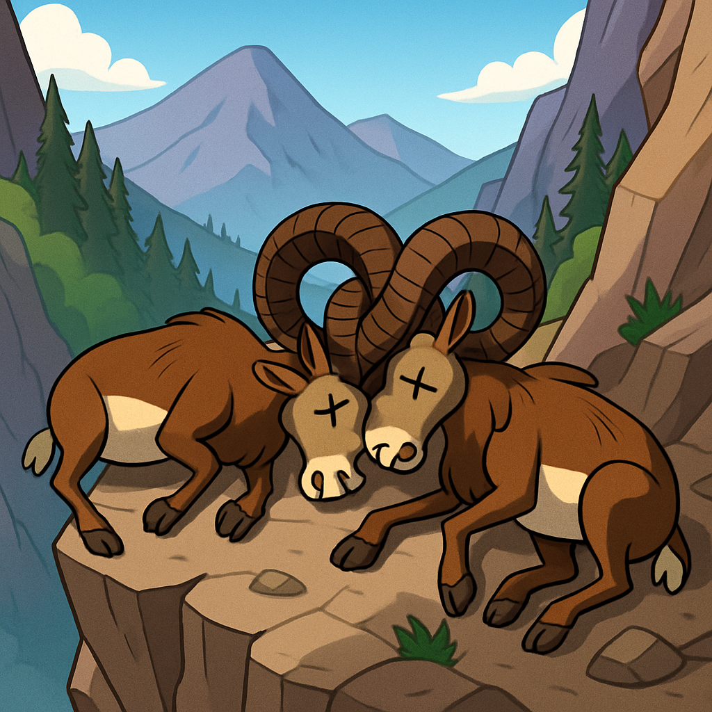 В горах Троодоса нашли двух погибших муфлонов.