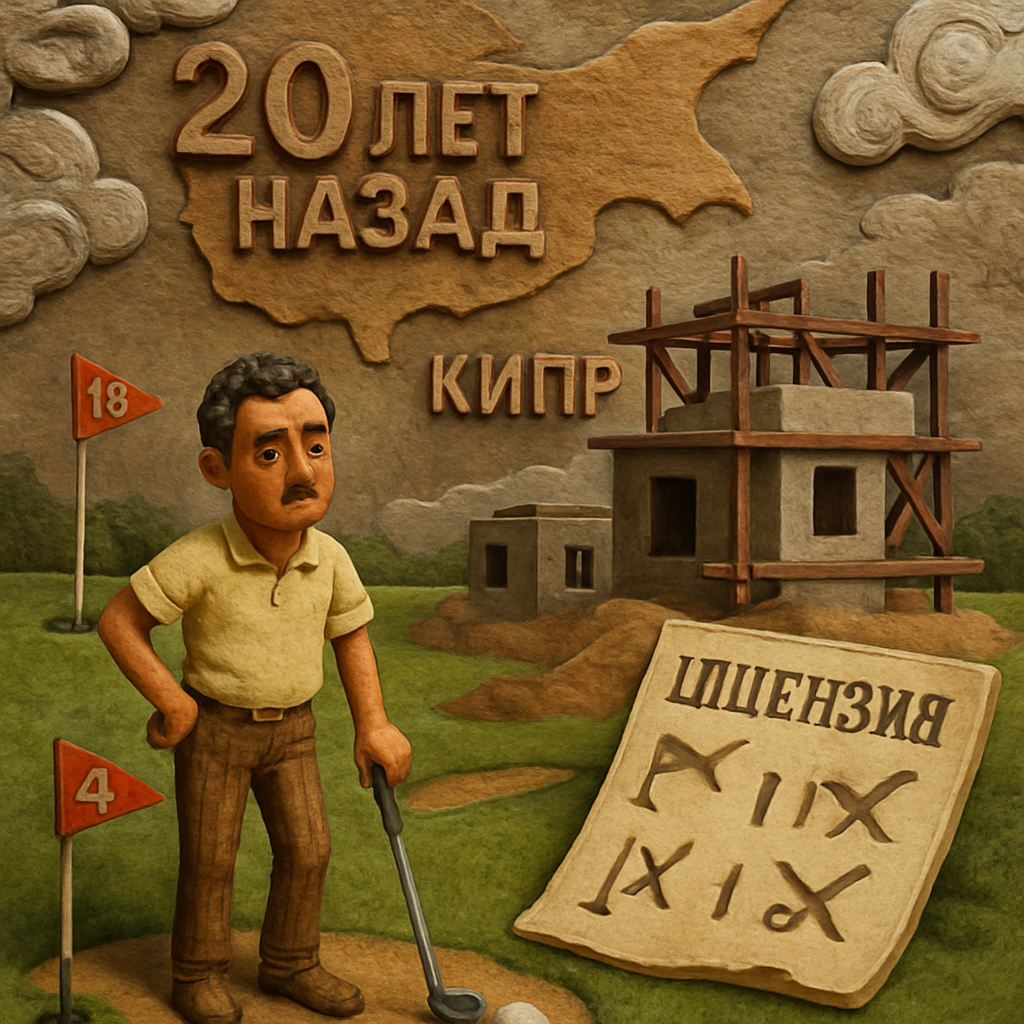 20 лет назад на Кипре было принято решение создать 14 гольф-полей для развития туризма.