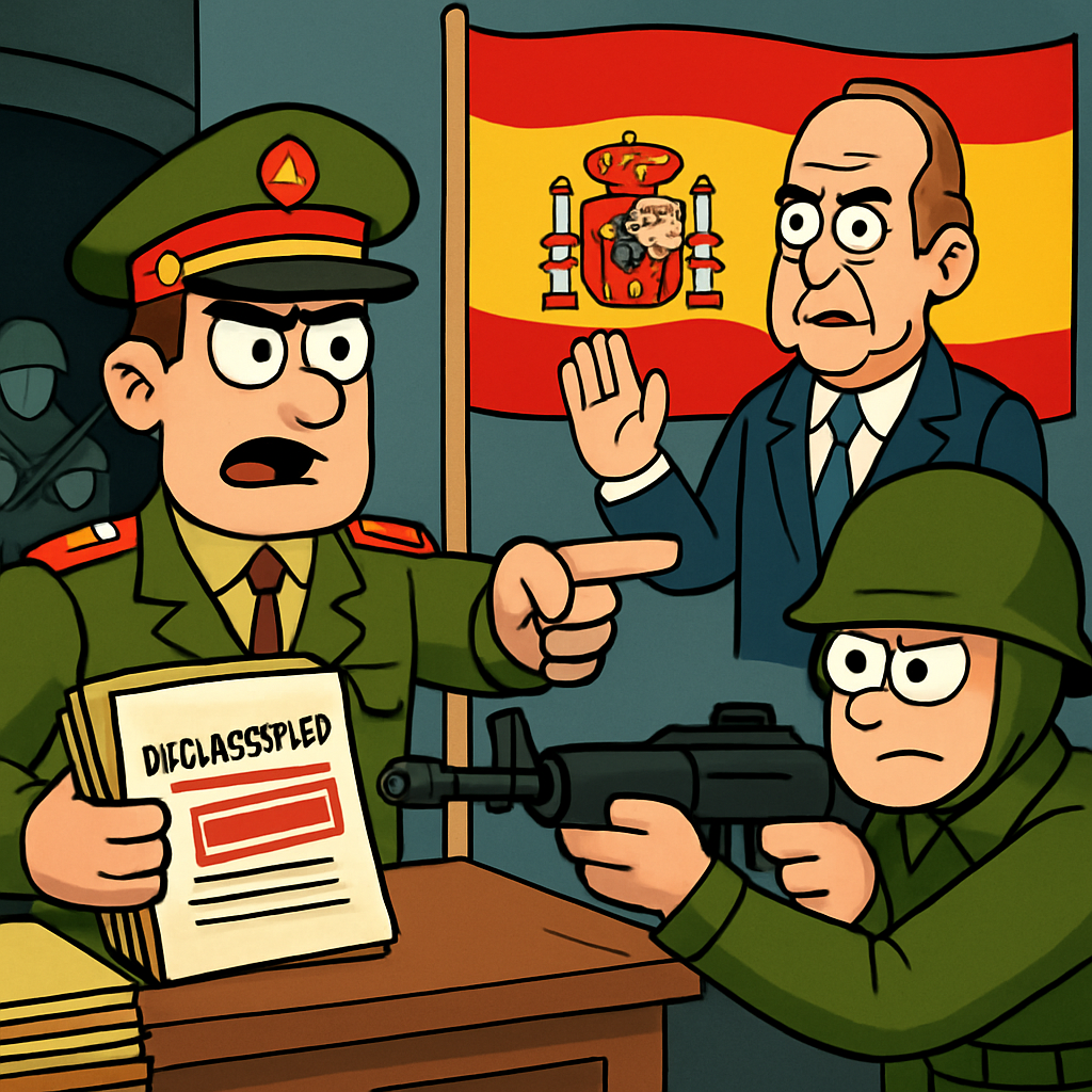 España ha publicado 153 documentos desclasificados sobre el golpe de Estado del 23-F de 1981, revelando órdenes de disparar a matar y el papel del rey Juan Carlos I en detenerlo.