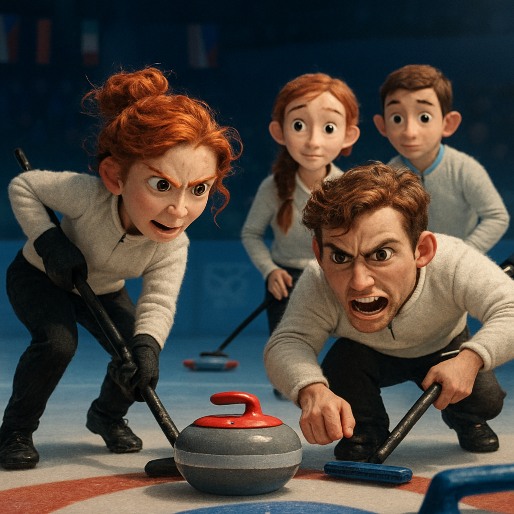 Married couples and siblings turn emotion into an edge in Milano-Cortina’s mixed doubles curling, balancing heated on-ice clashes with family life and rituals.