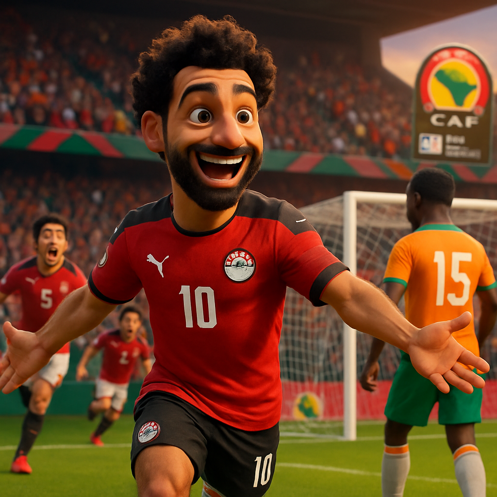 Mohamed Salah scored and Egypt eliminated defending champion Ivory Coast to move into the Africa Cup of Nations semifinals after a 3-2 victory on Saturday.