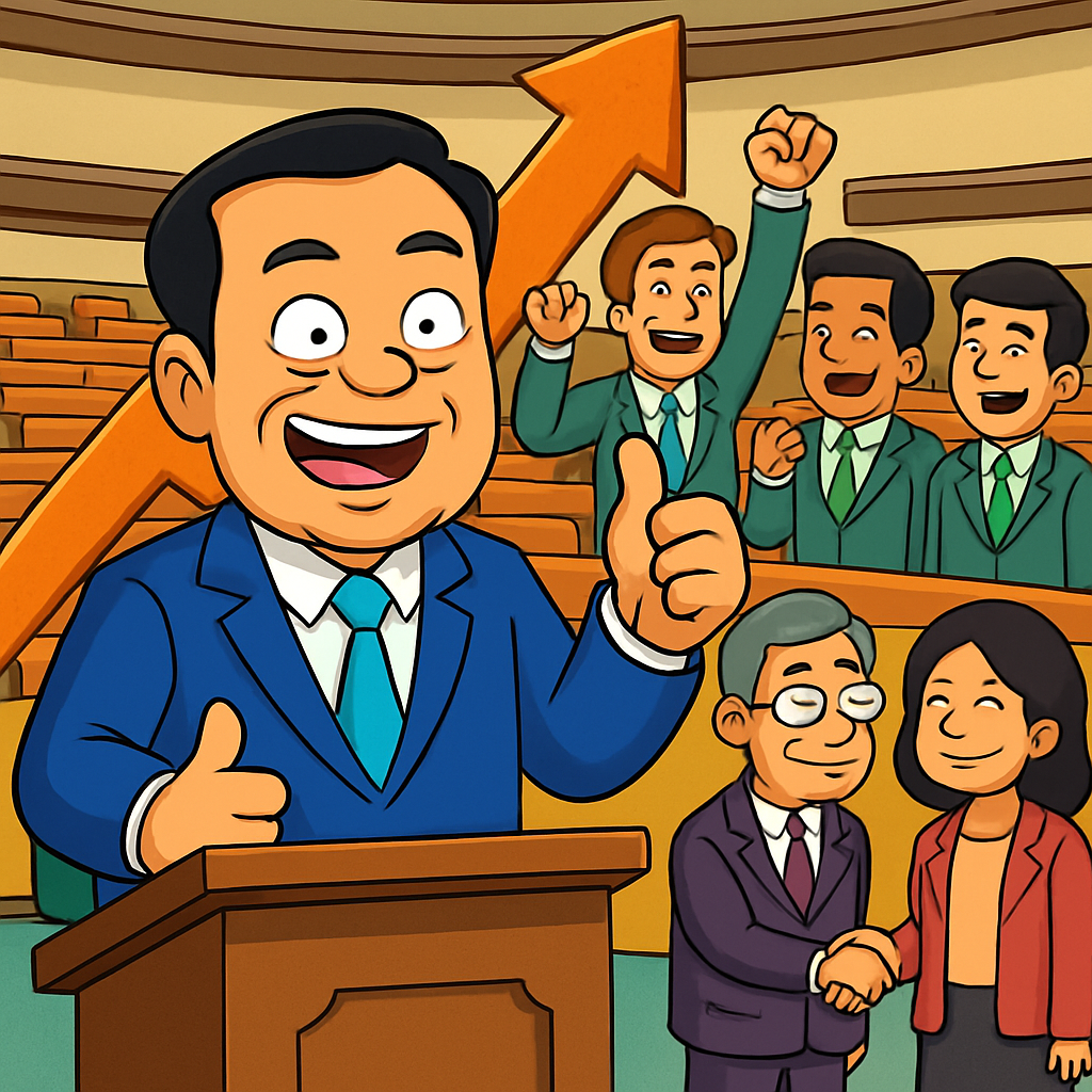 Anutin Charnvirakul's party has significantly increased its number of MPs but will only have a parliamentary majority with coalition partners.