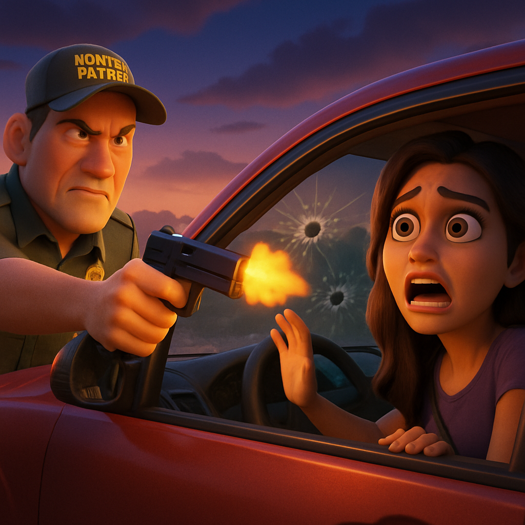 A Border Patrol agent shot Marimar Martinez five times, claiming that she tried to run him over.