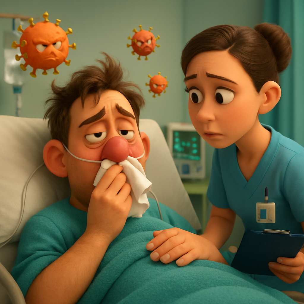 Influenza type A dominates among seasonal illnesses in Cyprus, and the number of people with severe symptoms requiring hospitalization is increasing daily.