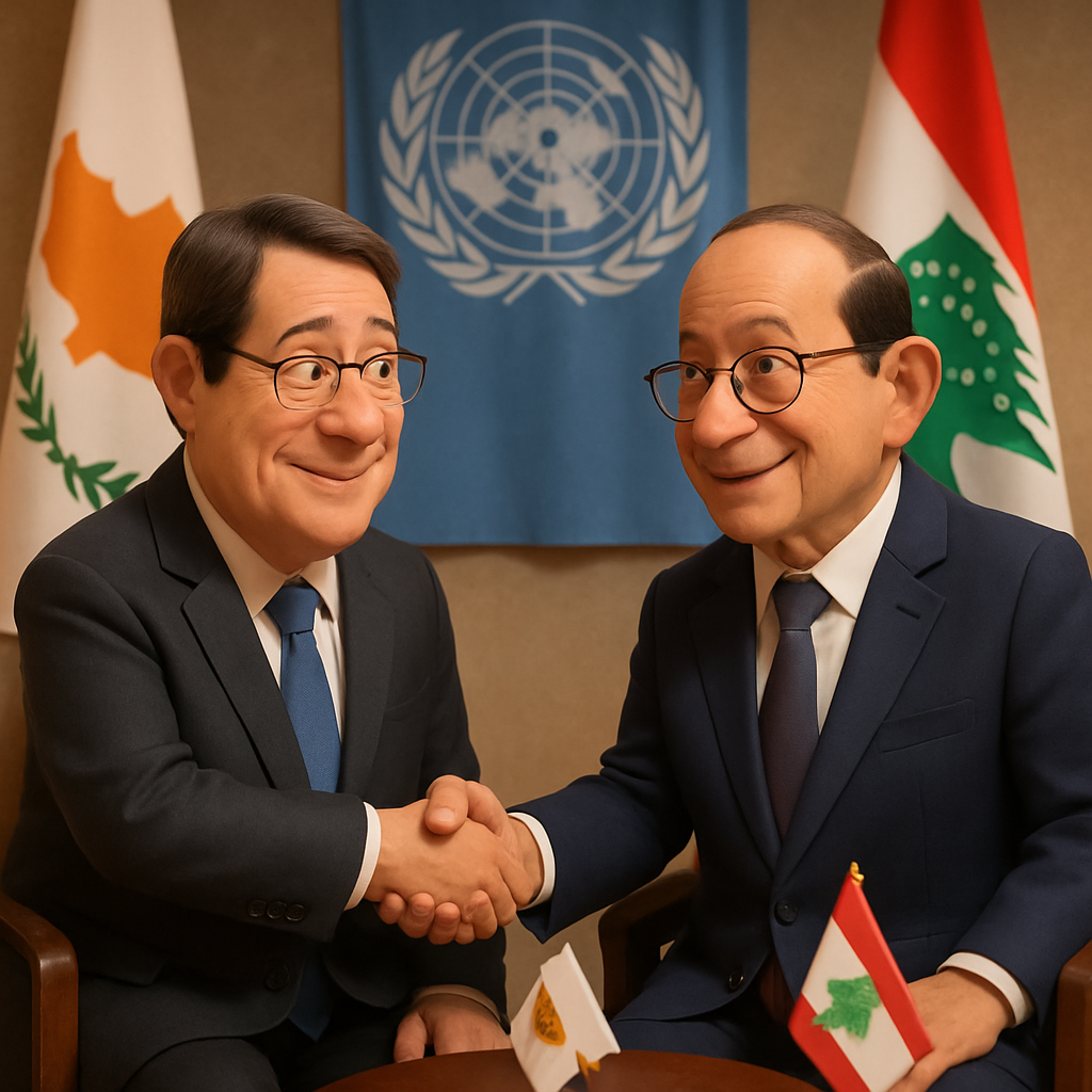 Во вторник президент Кипра пообещал свою поддержку «безопасному и стабильному Ливану» во время встречи с президентом страны в рамках Ген.