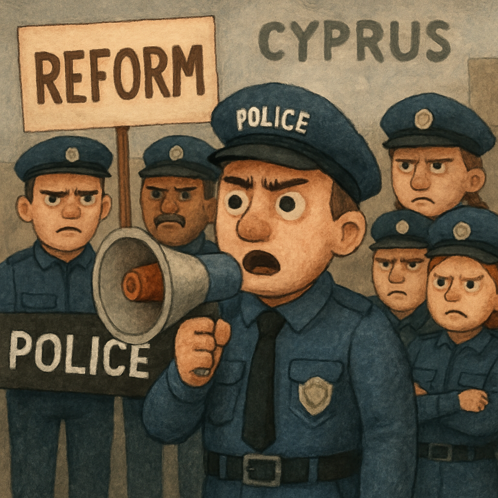 In Cyprus, police unions are threatening protests over a recently announced reform aimed at adjusting working hours and leave rules for employees of all ranks.