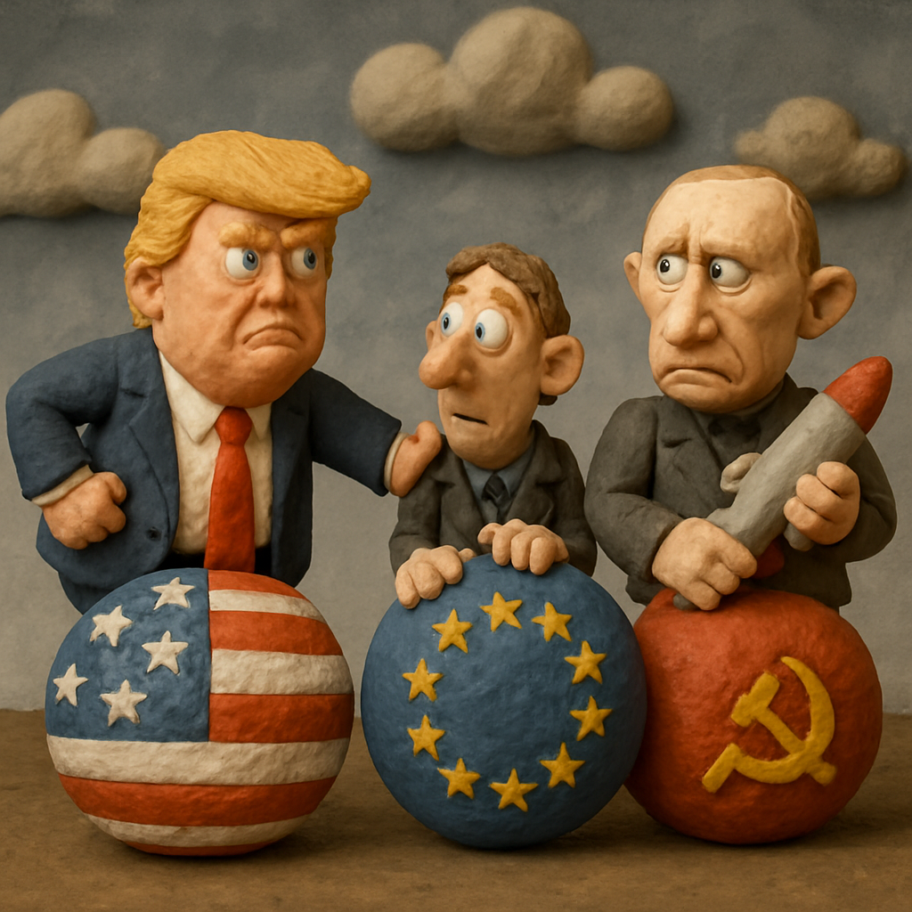 Trump is alienating the US from the West, while the threat from Russia is becoming ever more real.