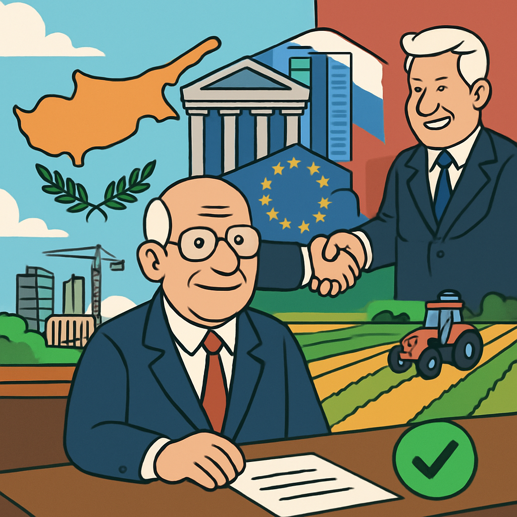 Georgios Vassiliou was the third President of the Republic of Cyprus.