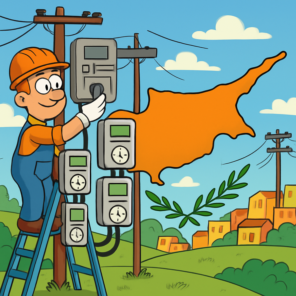 In January, the mass installation of 'smart' electricity meters will continue in all regions of Cyprus.