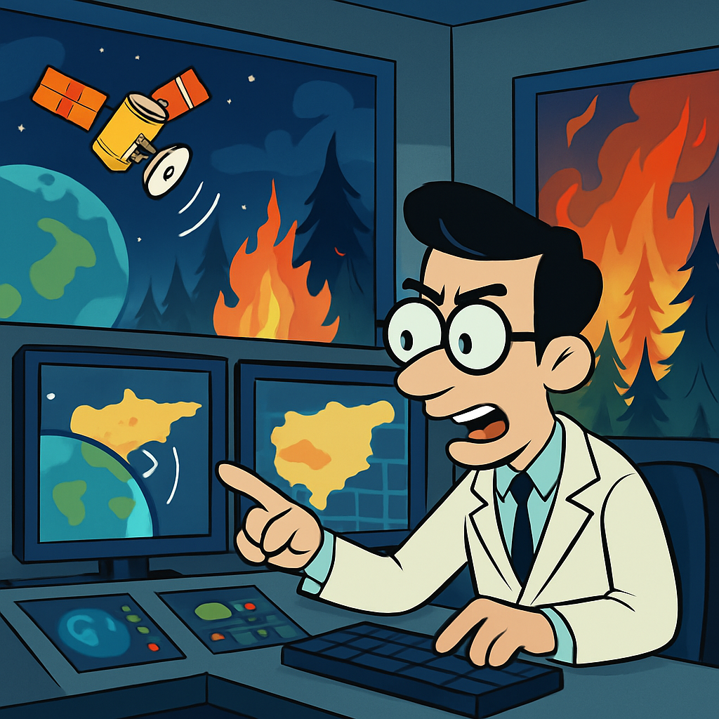 Кипрский институт разработал экспериментальную систему обнаружения пожаров, основанную на спутниковых данных, которая может быть предоставлена властям в течение ближайших 24 часов.