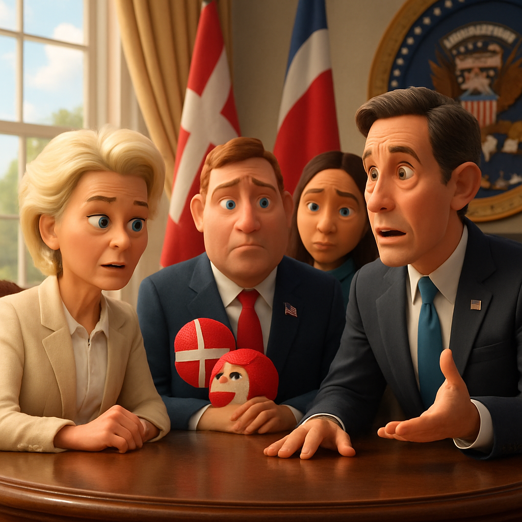 Von der Leyen's comments come as US officials will host the Danish and Greenlandic foreign ministers at the White House for crunch talks later on Wednesday.