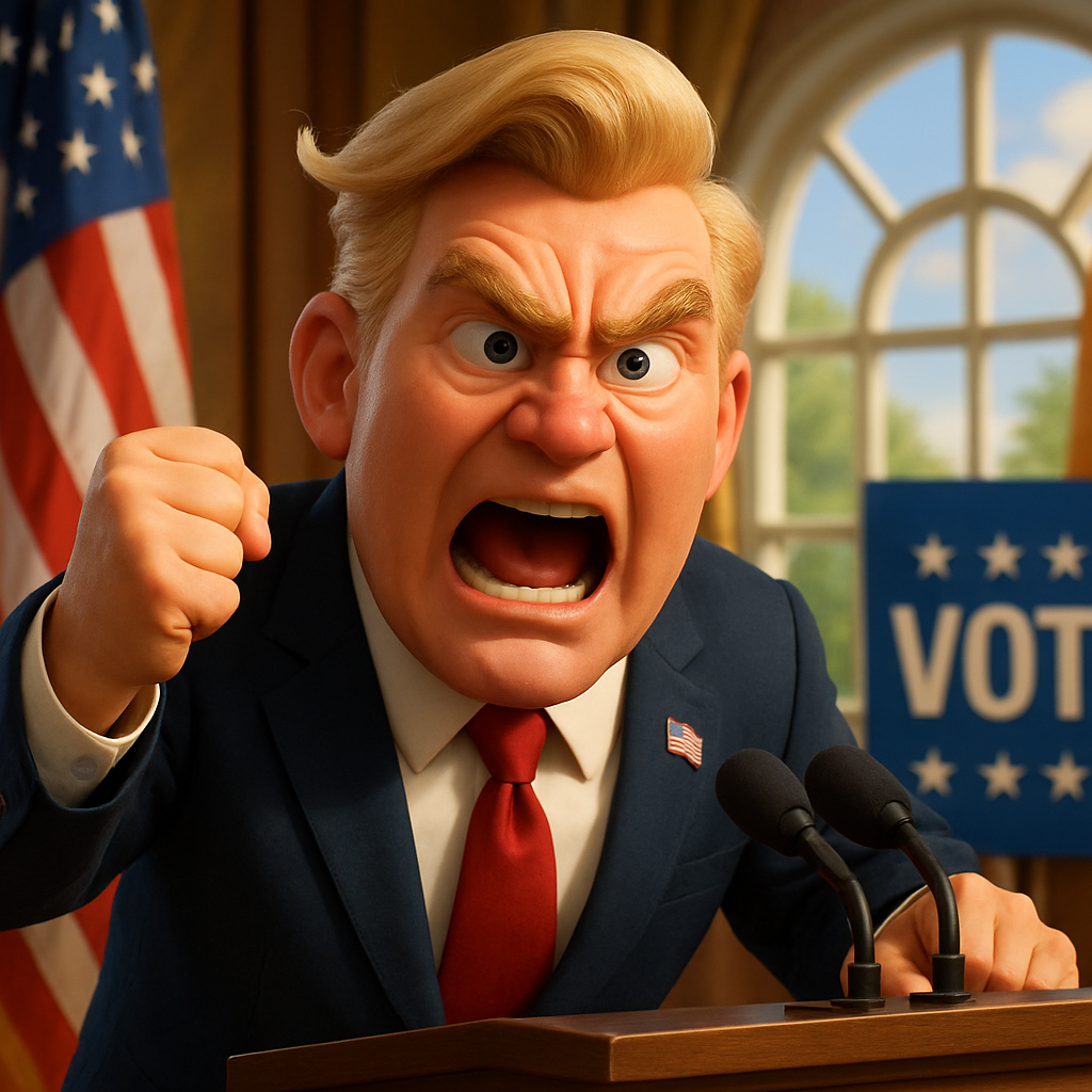 The president has escalated his language as his administration takes steps to involve itself more in election matters.