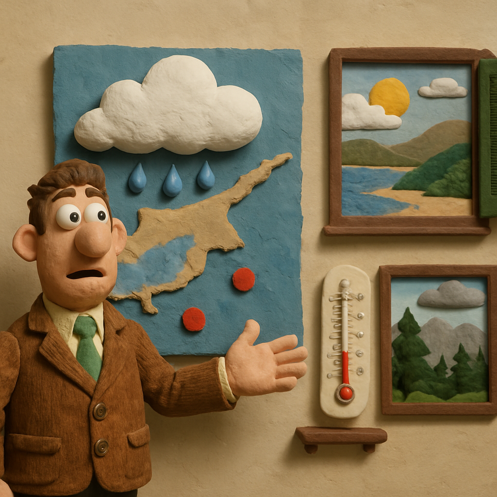 В субботу на Кипре ожидается частичная облачность, которая может привести к отдельным дождям.