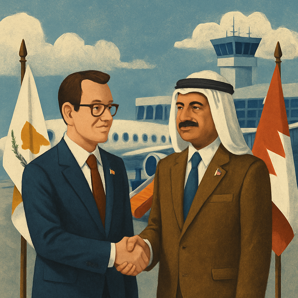 Министры транспорта Кипра и Бахрейна встретятся в Ларнаке для укрепления двусторонних отношений.