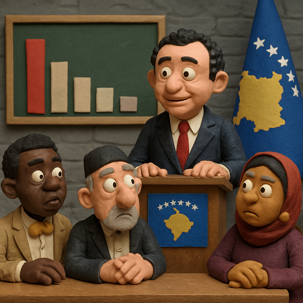 Analysts say caretaker Prime Minister Albin Kurti's party will come first but lack a majority, leaving ethnic minorities key to ending the stalemate.