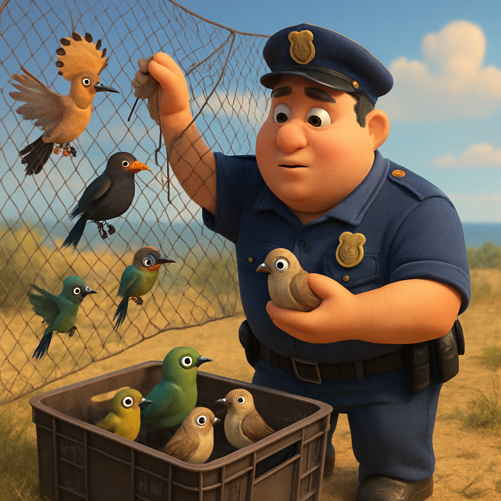 Сегодня полиция Кипра провела новую операцию против браконьерства в районе Ларнаки.