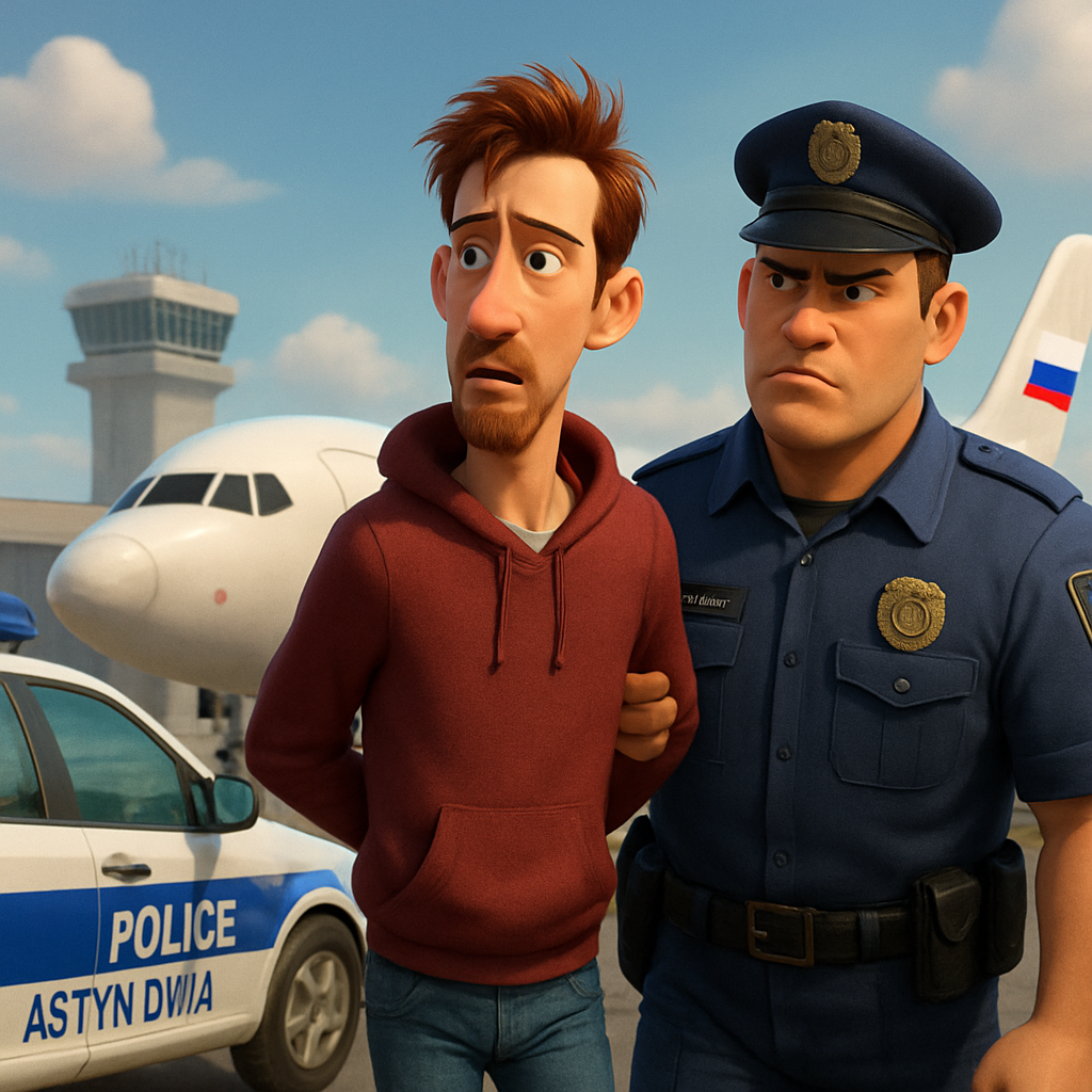 Cyprus is deporting a Russian citizen who illegally entered through the northern part of the island and was detained in Nicosia based on an international 'red notice' from Russian authorities.