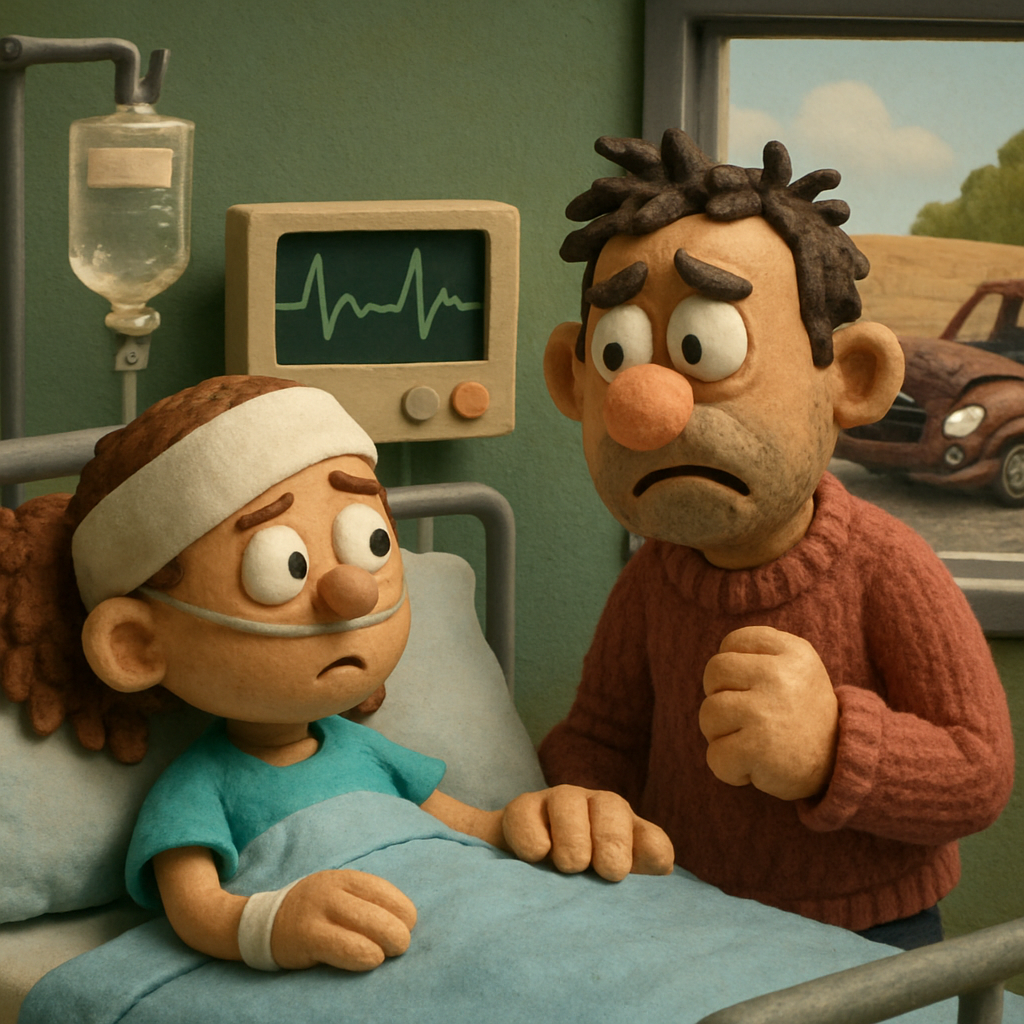 A seven-year-old girl is in a serious but stable condition at a Nicosia hospital after a traffic accident in Limassol.