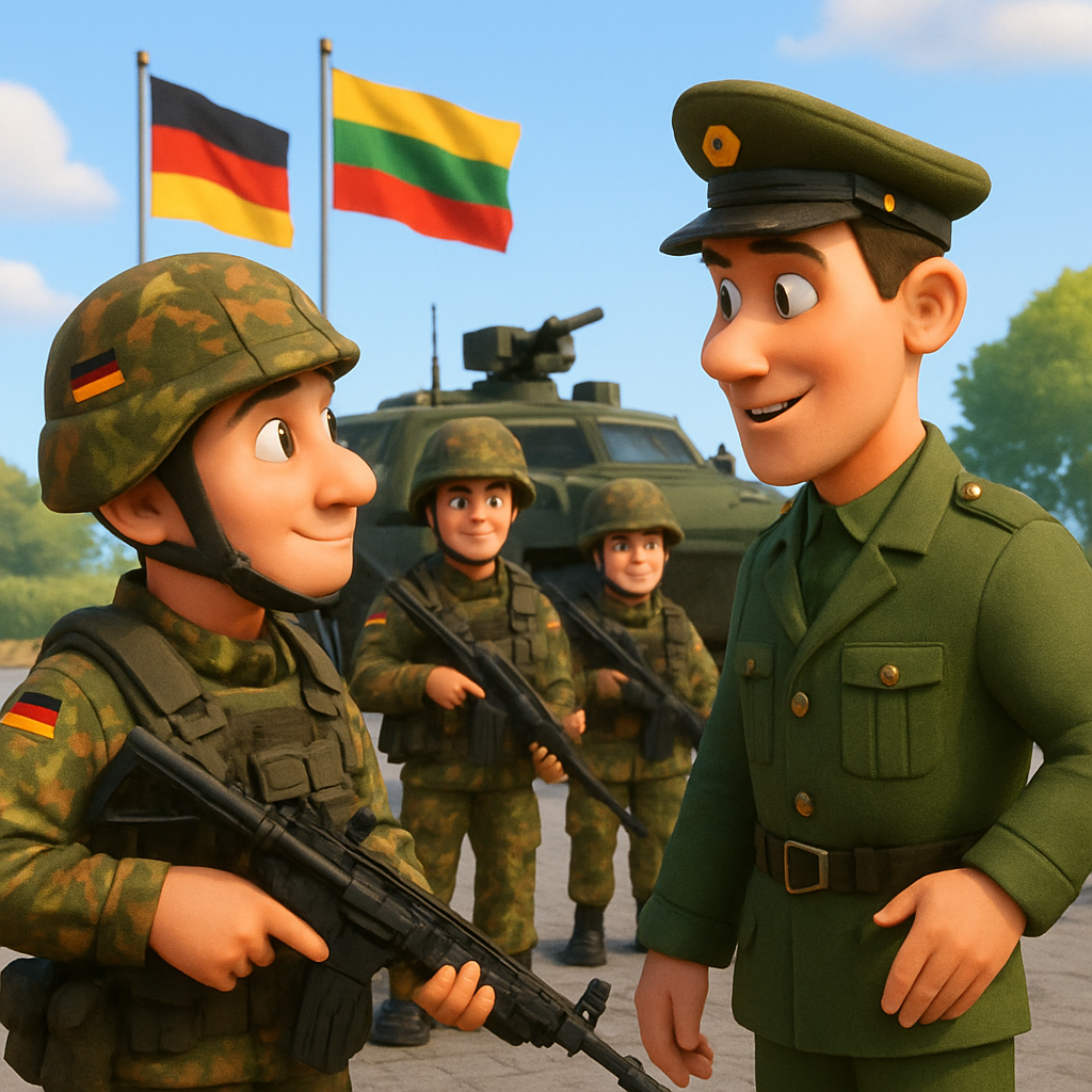 The formation of the Bundeswehr's brigade in Lithuania moved into a new phase on 29 January, with two combat battalions subordinated to the brigade as part of Germany's gradual force build-up in Lithuania.