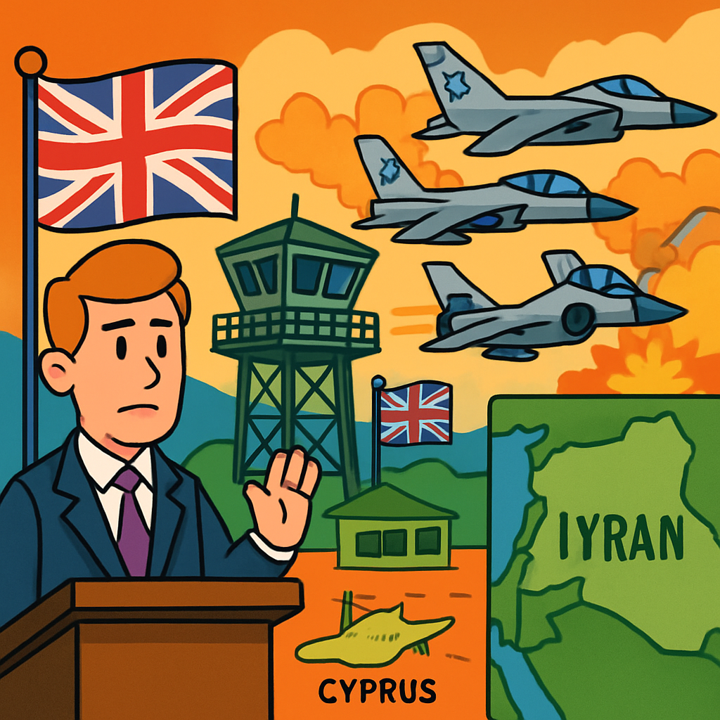El Reino Unido informa que no está participando en los ataques llevados a cabo por Estados Unidos e Israel contra Irán, aunque la presencia del país en la base aérea de Akrotiri en Chipre está aumentando.