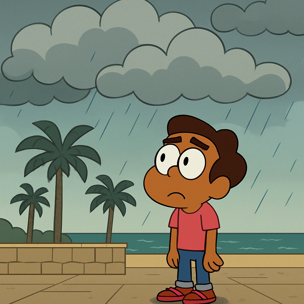 Во вторник, среду и четверг на Кипре будет облачно, временами возможны небольшие дожди.