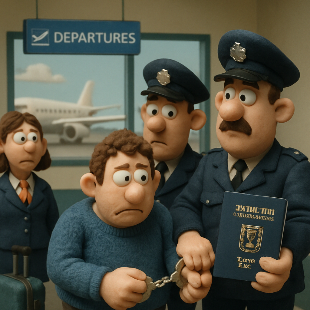 В аэропорту Ларнаки арестовали украинца с израильским паспортом, которого разыскивают власти Эстонии по подозрению в участии в преступной организации.