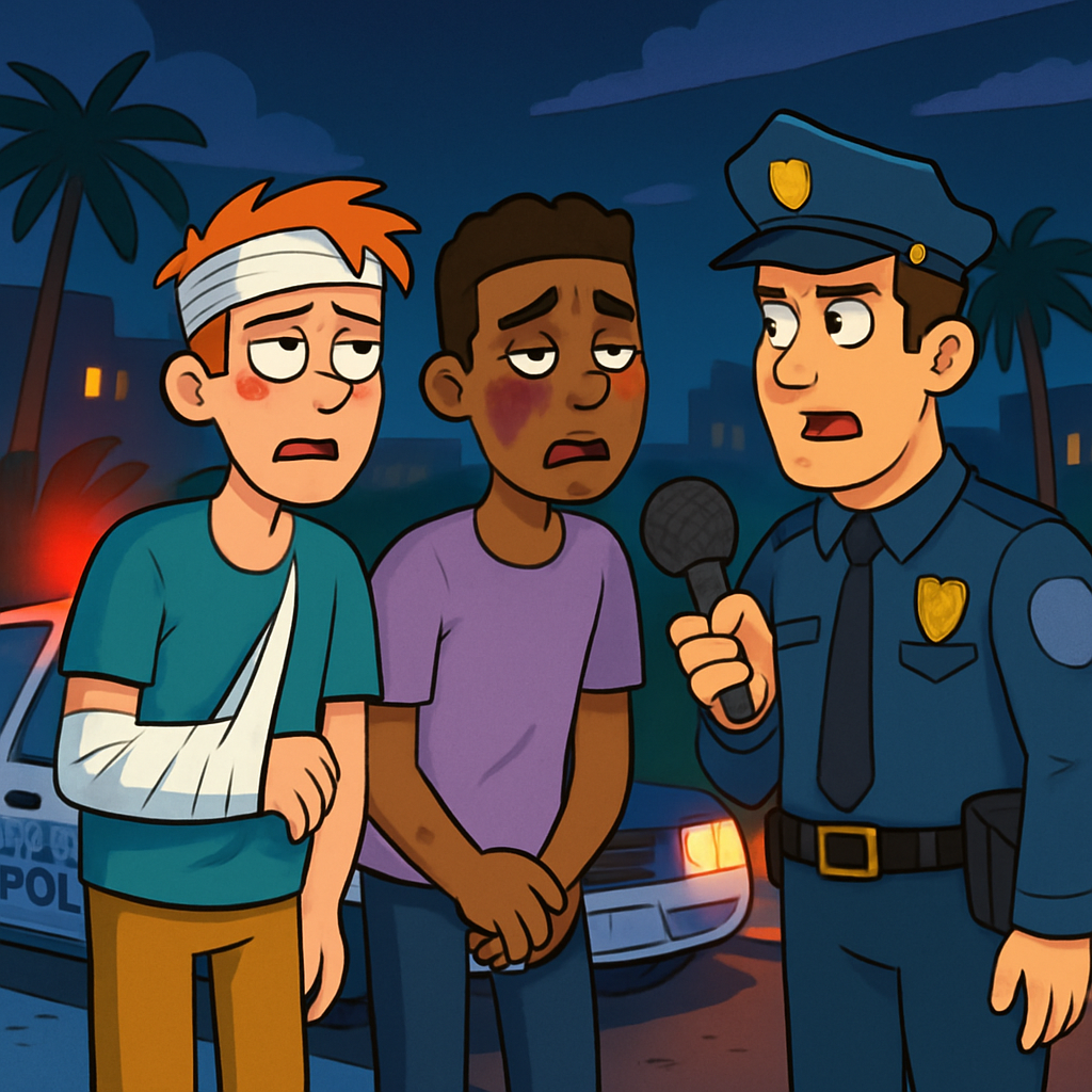 В Ларнаке расследуют нападение на двух молодых иностранцев, которые в итоге оказались в больнице с различными травмами.