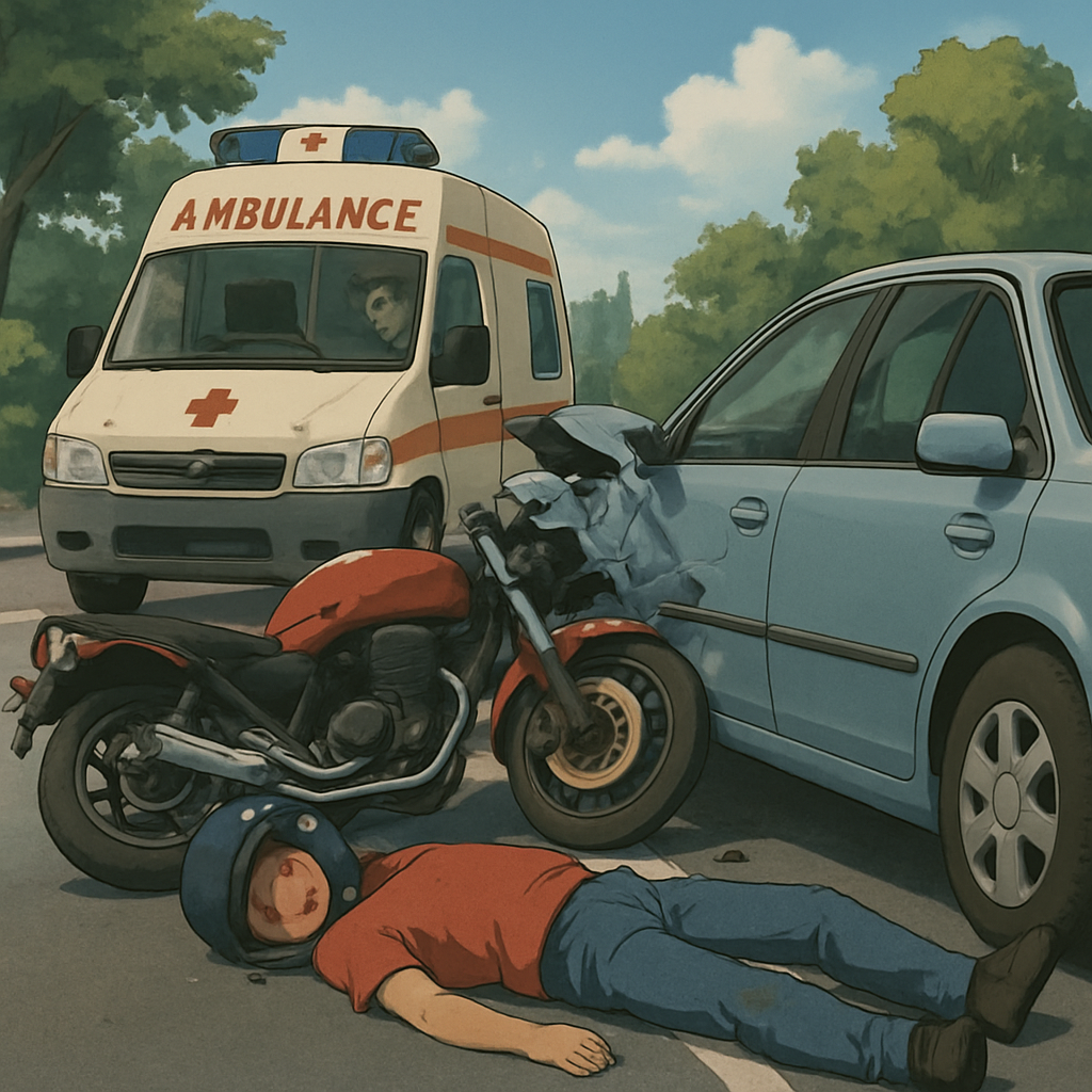 Новая смертельная авария в Лимассоле: 17-летний сириец врезался на своем мотоцикле в автомобиль.