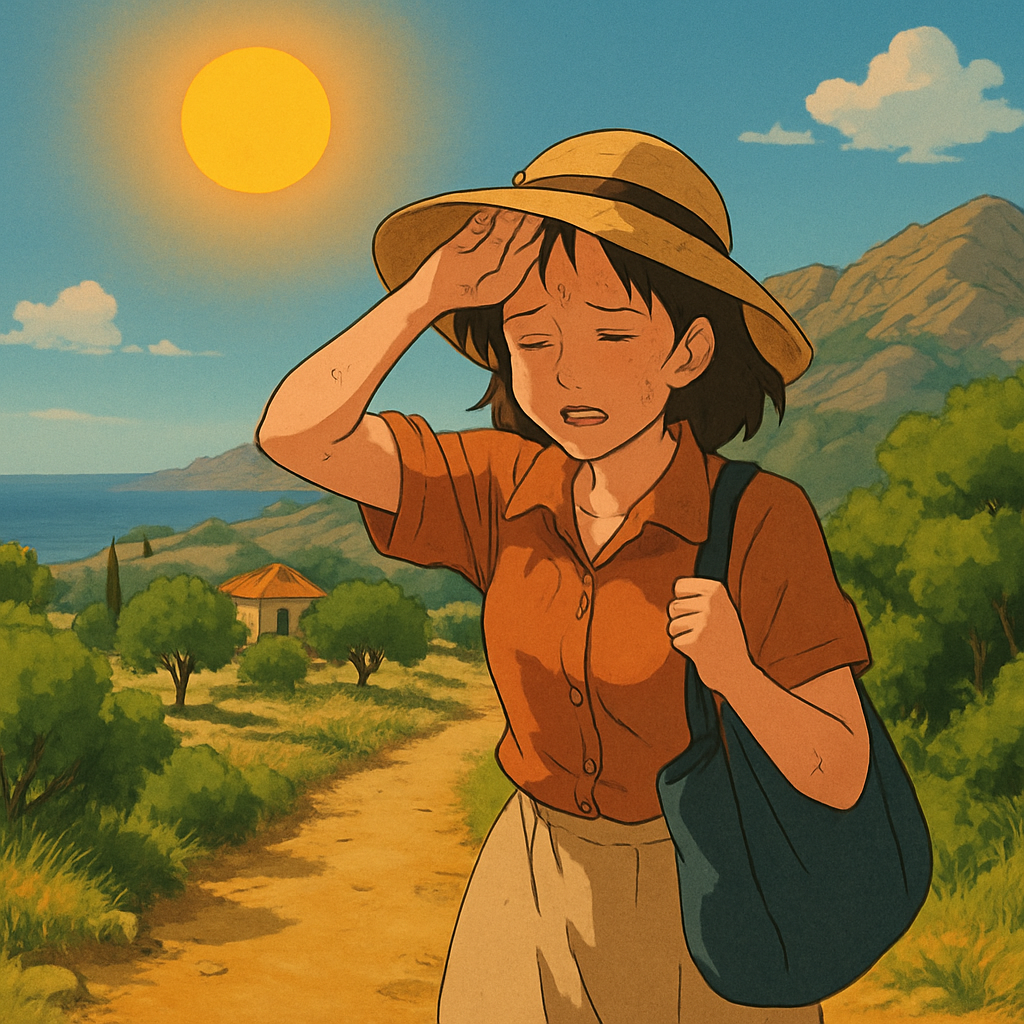 В четверг на Кипре до +40C внутри страны, +34C на побережье и +32C в горах.