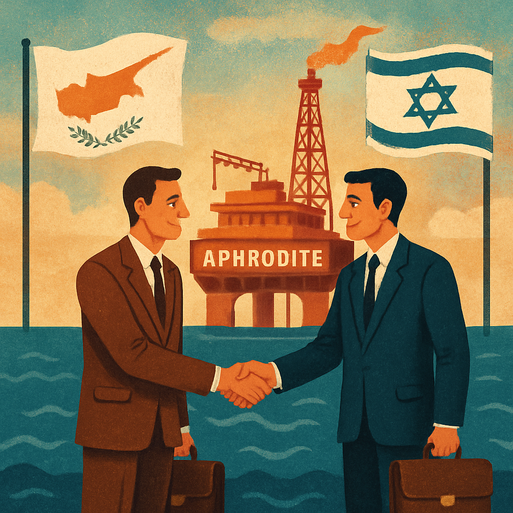 In 2026, Cyprus expects to sign an agreement with Israel for the development and operation of the 'Aphrodite' gas field, thus resolving a long-standing issue and taking another significant step towards the utilization of the country's energy resources.
