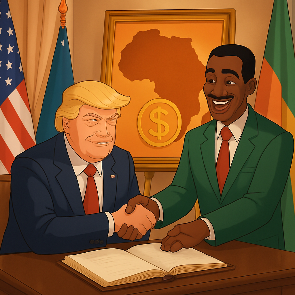 The Trump administration has signed $11 billion in agreements with African nations, in deals tied to foreign policy goals.