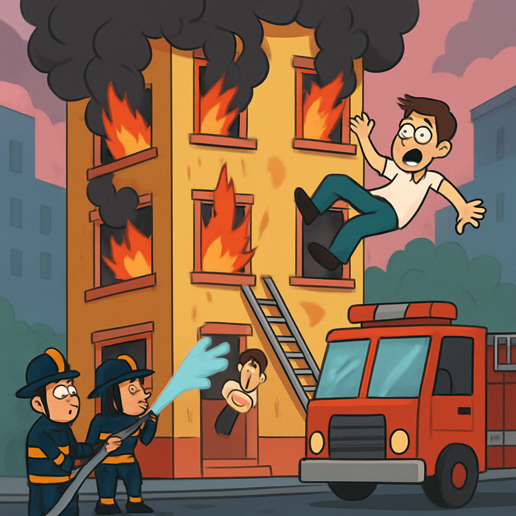 Вчера в Лимассоле в одной из квартир произошел пожар, в результате чего было эвакуировано трехэтажное здание.