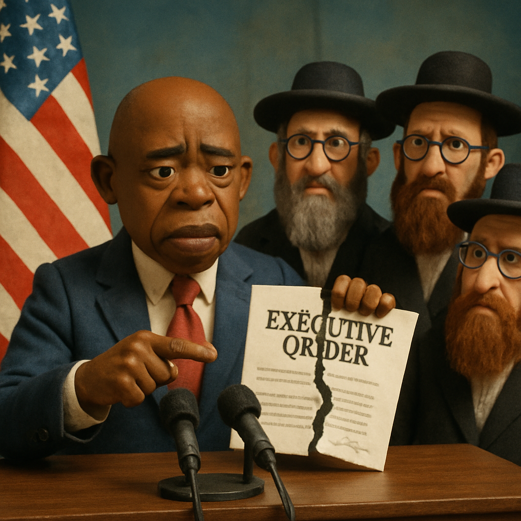 Former Mayor Eric Adams and some conservative-leaning Jewish leaders criticized the revocation of his executive orders, one of which he signed just last month.