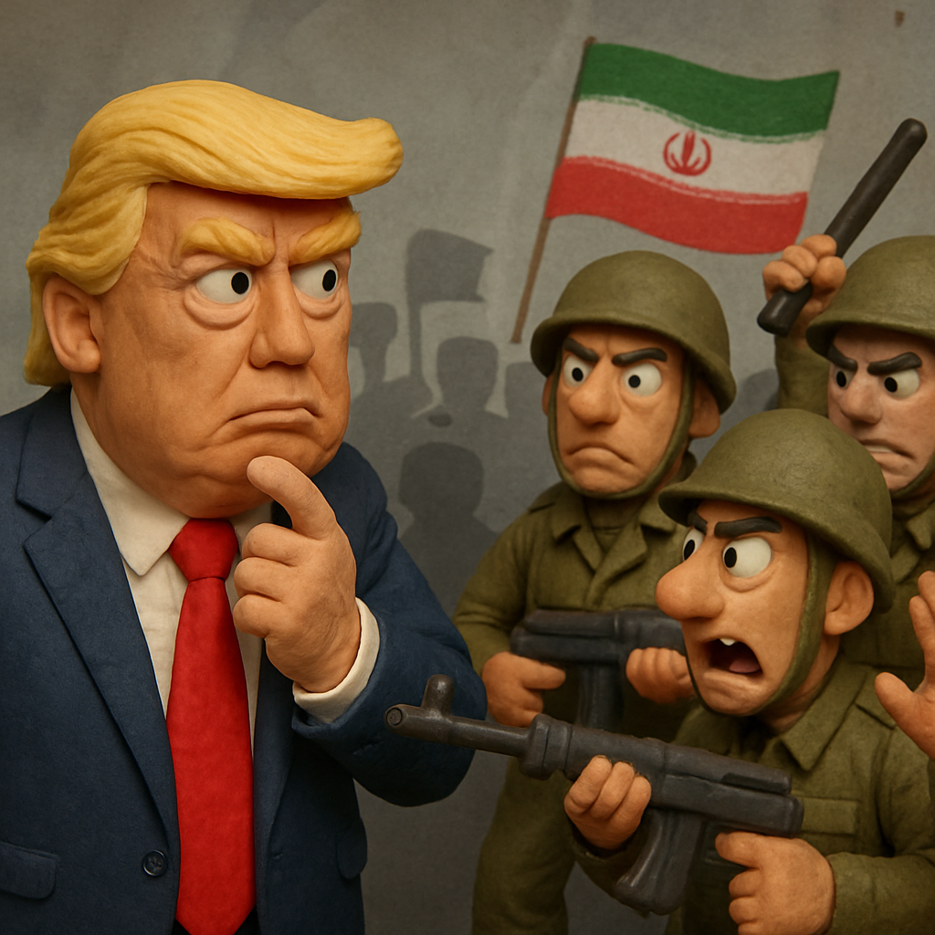 The comments came after President Trump said he was “ looking at some very strong options” to curb Iran’s harsh repression of anti-government protests.