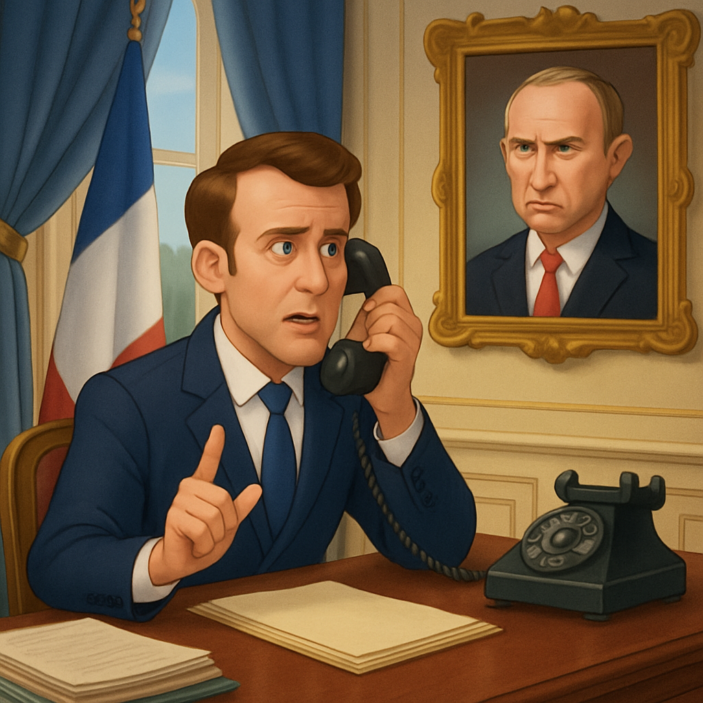 France's president says discussions are underway at "the technical level", while condemning Moscow’s refusal to engage in peace talks over Ukraine.