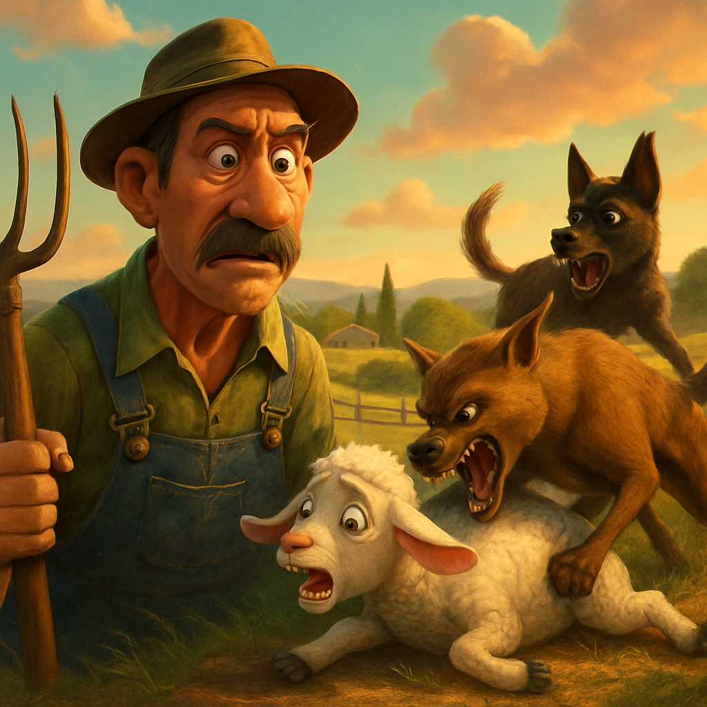 Фермеры в районе Анарита (Пафос) жалуются, что бездомные собаки нападают на ягнят.