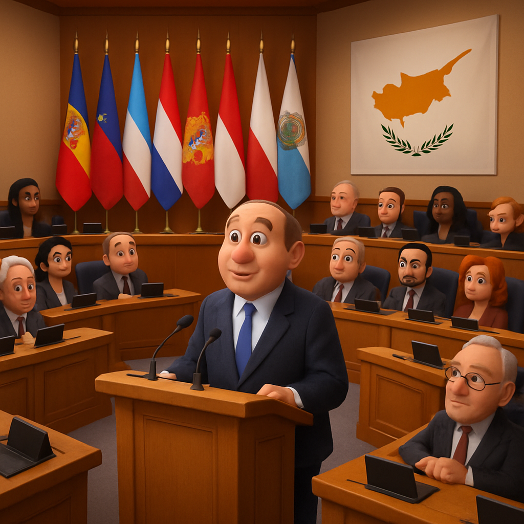 В понедельник на Кипре пройдет конференция спикеров парламентов малых европейских государств, где примут участие Андорра, Лихтенштейн, Люксембург, Черногория, Монако, Мальта и Сан-Марино.