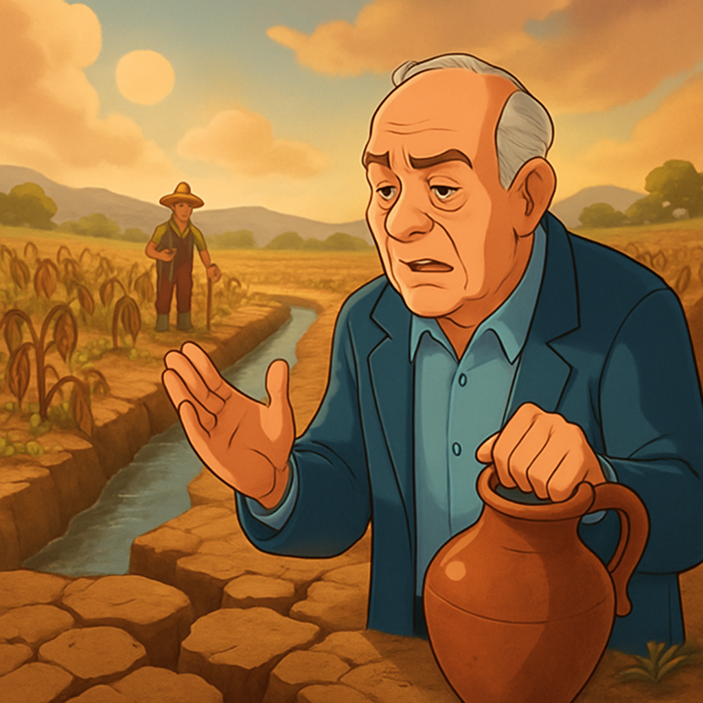 The President of the Cyprus Agricultural Association warned that a 30% reduction in water supply for agriculture would lead to catastrophic consequences for farmers and consumers.