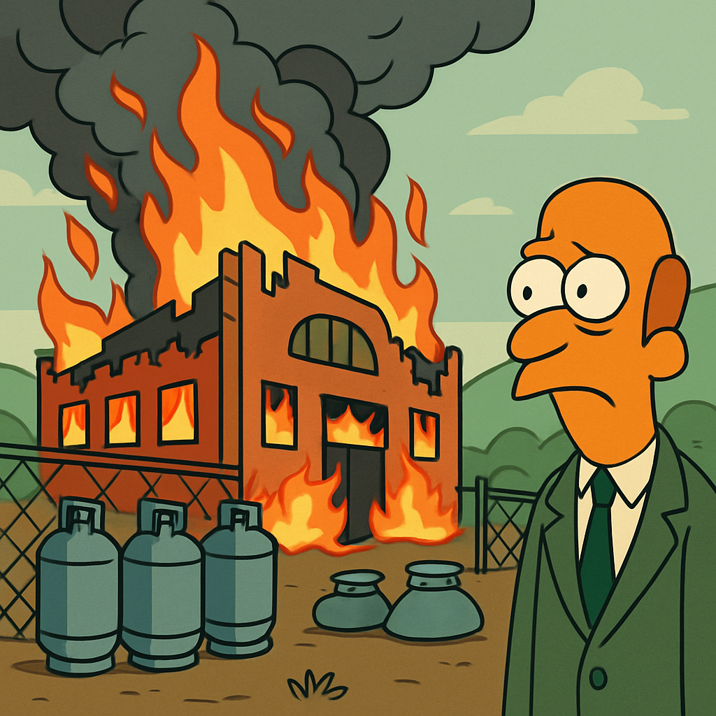 Фабрика, сгоревшая в Ипсонасе, больше не откроется, т.