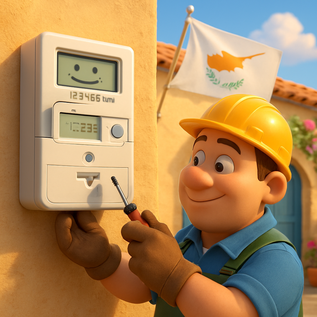 Со следующей недели на Кипре продолжат установку «умных» счетчиков.