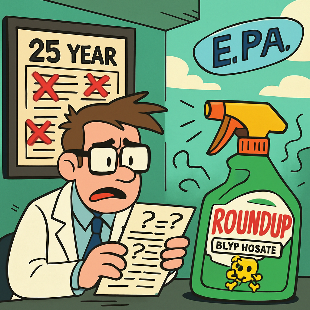 Problems with a 25-year-old landmark paper on the safety of Roundup’s active ingredient, glyphosate, have led to calls for the E.