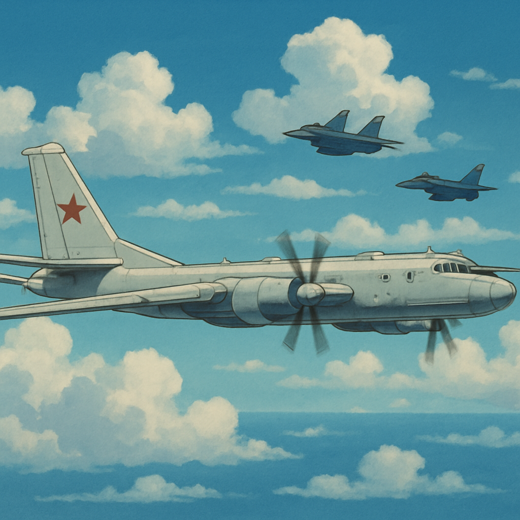 Russia released a video of its air forces conducting “routine” flights over the Baltic Sea, a move it described was conducted over neutral waters and in full compliance with international law.