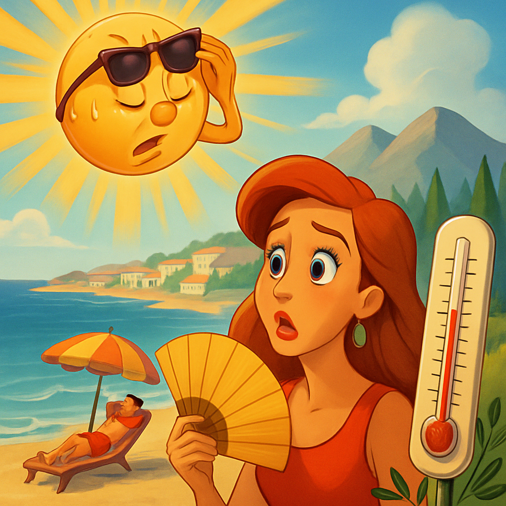 Сегодня на Кипре температура поднимется до +37C во внутренних районах, +34C на побережьях и +29C в горах.