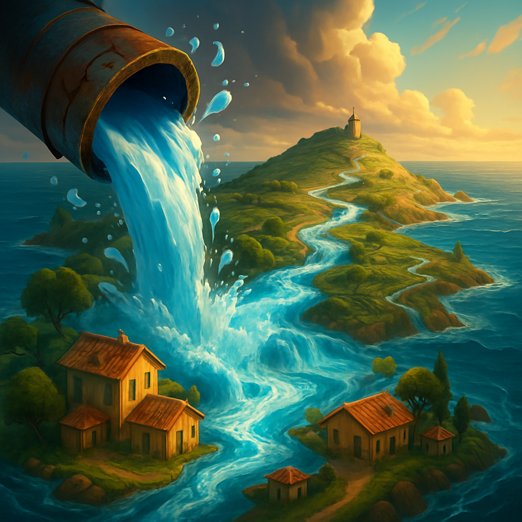 Из-за повсеместной халатности и неэффективности, утечки воды на Кипре угрожают не только благополучию деревень и общин, но и самому выживанию острова.