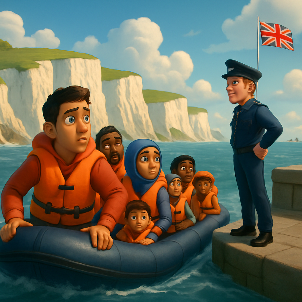 For the UK, last year saw the highest number of migrant arrivals across the English Channel since 2022.