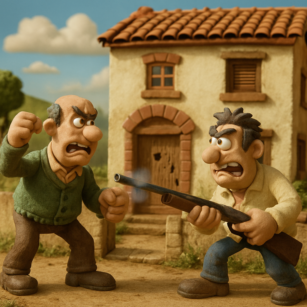 В Пафосе ссора между родственниками из-за недвижимости переросла в стрельбу: один из них выстрелил из охотничьего ружья по дому другого.